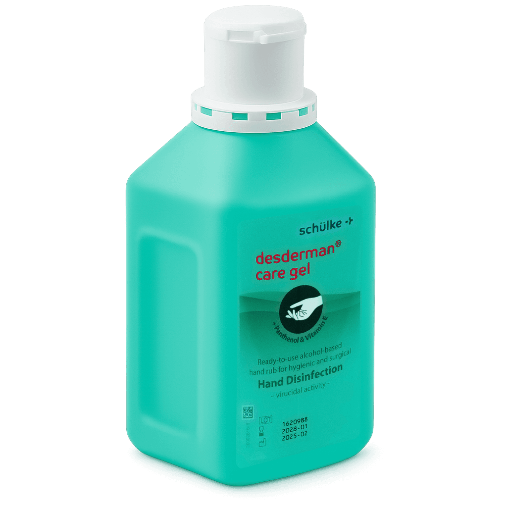 Desinfizierendes Handgel in praktischer Tube